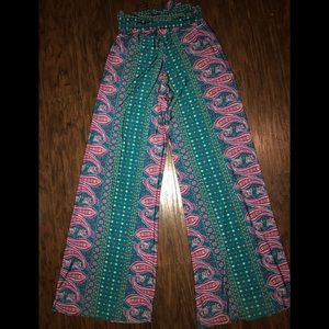 Printed Palazzo Pants